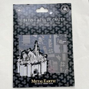 Disney Parks Sleeping beauty castle Metal Earth 3D Model Kit.
